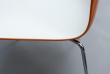 Stuhl Catifa 46 orange/weiss, auf Kufe