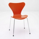 Stuhl Serie 7 - Esche gefrbt orange 535