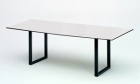 Tisch Rom HPL mit Stahl lackiertem Rahme<br>