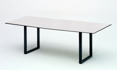 Tisch Rom HPL mit Stahl lackiertem Rahme